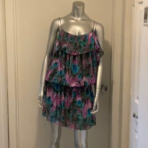 Perspective by Kelebek Ruffled Designer Dress